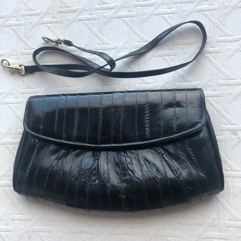Genuine Eel Skin Clutch